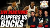 Happy Hour 133: Clippers vs Bucks Live Reactions | #HoopsNBrews