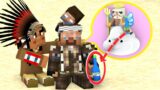 Herobrine's Life And Baby Herobrine's Life In The Tribe – Funny Story – Minecraft Animation