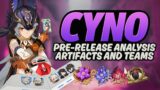How strong is Cyno? | Cyno Pre-Release Analysis – Best Artifacts and Teams