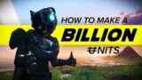 How to Make a BILLION Units in No Man's Sky!