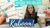 How to Play KABOOM // The Best Centers Game for Rhythm or Melody in Elementary Music