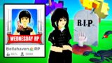 I Created a FAKE WEDNESDAY ADDAMS Brookhaven Game..
