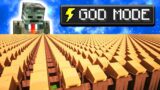 I made 10,000 villagers worship me