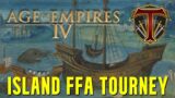 ISLAND FFA TOURNAMENT | Age of Empires 4 Multiplayer