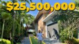 Inside a $25,500,000 MANSION in Miami Beach on Di Lido Island