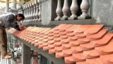 Instructions For Construction And Installation Of Small Slope Roofs Using Precise Terracotta Tiles