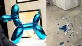 Jeff Koons 'balloon dog' sculpture valued at over $40,000 accidentally shattered at Miami festival