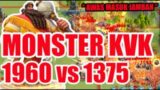 LIVE KVK 1960 VS 1365 | MONSTER KVK | 1647 PREPARING KVK | RISE OF KINGDOMS INDONESIA