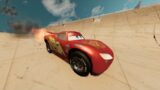 Lightning McQueen vs Down Of Death BeamNG.Drive | SPEED CRASH #10