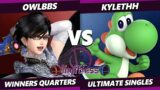 Limitless 1 – OwlBBs (Sephiroth, Bayonetta) Vs. Kylethh (Yoshi) SSBU Ultimate Tournament