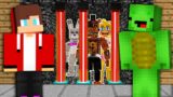 Locking FNAF Zombies in a SECURITY PRISON in Minecraft – Maizen JJ and Mikey