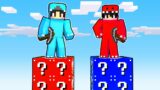 Lucky Block House Battle Race Minecraft Challenge – Omz Vs Roxy Vs Lily