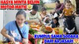 MAKAN PECEL LELE, KUMPUL SAMA SODARA DARI ARJASARI