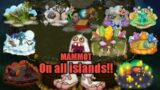 MAMMOT On all islands in my singing monsters