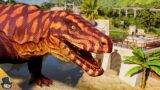 MEGALANIA RIVER RUINS! Spinosaurus Habitat Sandbox Build | Jurassic World Evolution 2