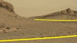 Martian Hill Base captured by NASA's Mars rover Curiosity on Sol 3716