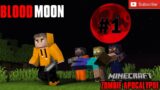 Minecraft Haunted Blood Moon survive part 1 with friend| survive 100 days | #gamingvideos #minecraft