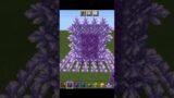 Minecraft Purple Glazed Terracotta Amythest Cluster Dimension ldea (World's Smallest Violin) #viral