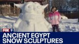 Minnesota yard transforms snow into ‘ancient Egypt’ I KMSP FOX 9