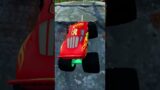 Monster Truck Mcqueen vs DOWN OF DEATH in BeamNG.drive #shorts