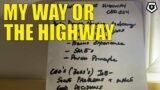 My Way or the Highway – CEO Bear 004