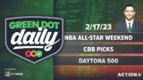 NBA All-Star Weekend | CBB Cinderellas | Daytona 500 Bets | Green Dot Daily! Pres. BetMGM