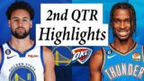 Oklahoma City Thunder vs. Golden State Warriors Full Highlights 2nd QTR | 2022-2023 NBA Season