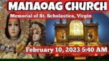 Our Lady Of Manaoag Live Mass Today – 5:40 AM February 10, 2023