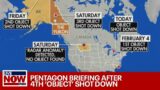 Pentagon briefing after 4th 'unidentified object' shot down | LiveNOW from FOX