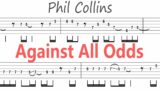 Phil Collins – Against All Odds / Guitar Solo Tab+BackingTrack