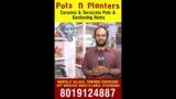 Plant happiness with Pots N Planters' ceramic and terracotta Pots and gardening items at Rampally
