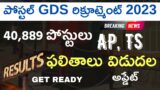 Postal GDS Results 2023 date telugu | how to check postal gds 2023 results in telugu process | jobs