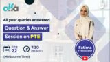 Question & Answer Session on PTE | ALFA PTE