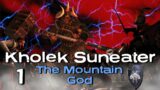 RISE OF THE MOUNTAIN GOD!! | Kholek Suneater | SFO "Storm of Chaos" Modded Campaign (Part 1)