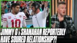 Reports Say Jimmy G & Kyle Shanahan's Relationship Is Broken, Unrepairable? | Pat McAfee Reacts