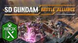 SD Gundam Battle Alliance Xbox Series X Gameplay [Optimized] [Xbox Game Pass]