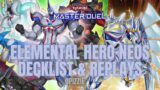 SHINING NEOS WINGMAN + ELEMENTAL HERO NEOS DECKLIST!!!! | Yu-Gi-Oh! Master Duel | Season 14