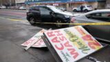 SUV crashes into car, fatally hits car wash employee before driving off