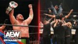 Samoa Joe Defeats Darby Allin for the TNT Title & Wardlow Returns! | AEW Dynamite, 2/1/23