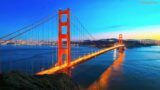 San Francisco California USA 4K Drone Video