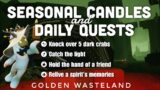 Seasonal Candles + Daily Quest in Golden Wasteland | sky children of the light | Noob Mode