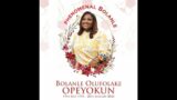 Service of Songs for Bolanle Olufolake Opeyokun // RCCG City of David // 16th Feb 2023 @ 5:00 PM
