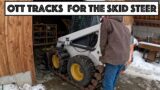 Skid Steer Gets Tracks, Offset Rims (OTT), Building The Loft In The Shop!