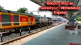 Skipping Mau Jn. || 09090 Gorakhpur – Ahmedabad Special Express !!!