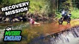 Swift Water Recovery Mission: Tenere 700 Solo Adventure – MVDBR Enduro #274