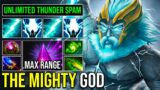 THE MIGHTY GOD Seer Stone Max Range Thunder Zeus ABSOLUTELY Has No Mercy 7.32 Dota 2