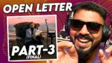 Talha Anjum Open Letter Reaction | Part 3 | Lost In Time | Glass Half Full | Downers At Dusk | AFAIK