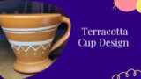 Terracotta Cup Design II #Terracotta #terracottatutorial  #painting #creative