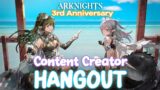 The Arknights Content Creator Hang Out Event 2023!