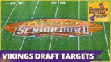 The Biggest Senior Bowl TARGETS For The Minnesota Vikings Draft List | Minnesota Football Party